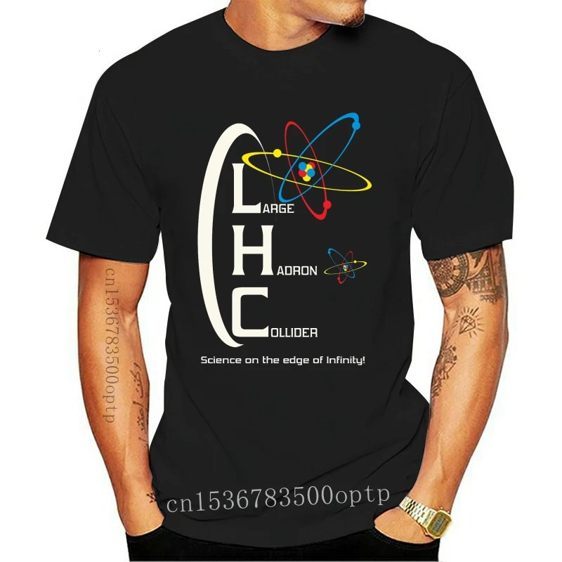 THE LHC T SHIRT T shirt cern lhc fermilab higgs higgs boson geek nerd science physics feynman