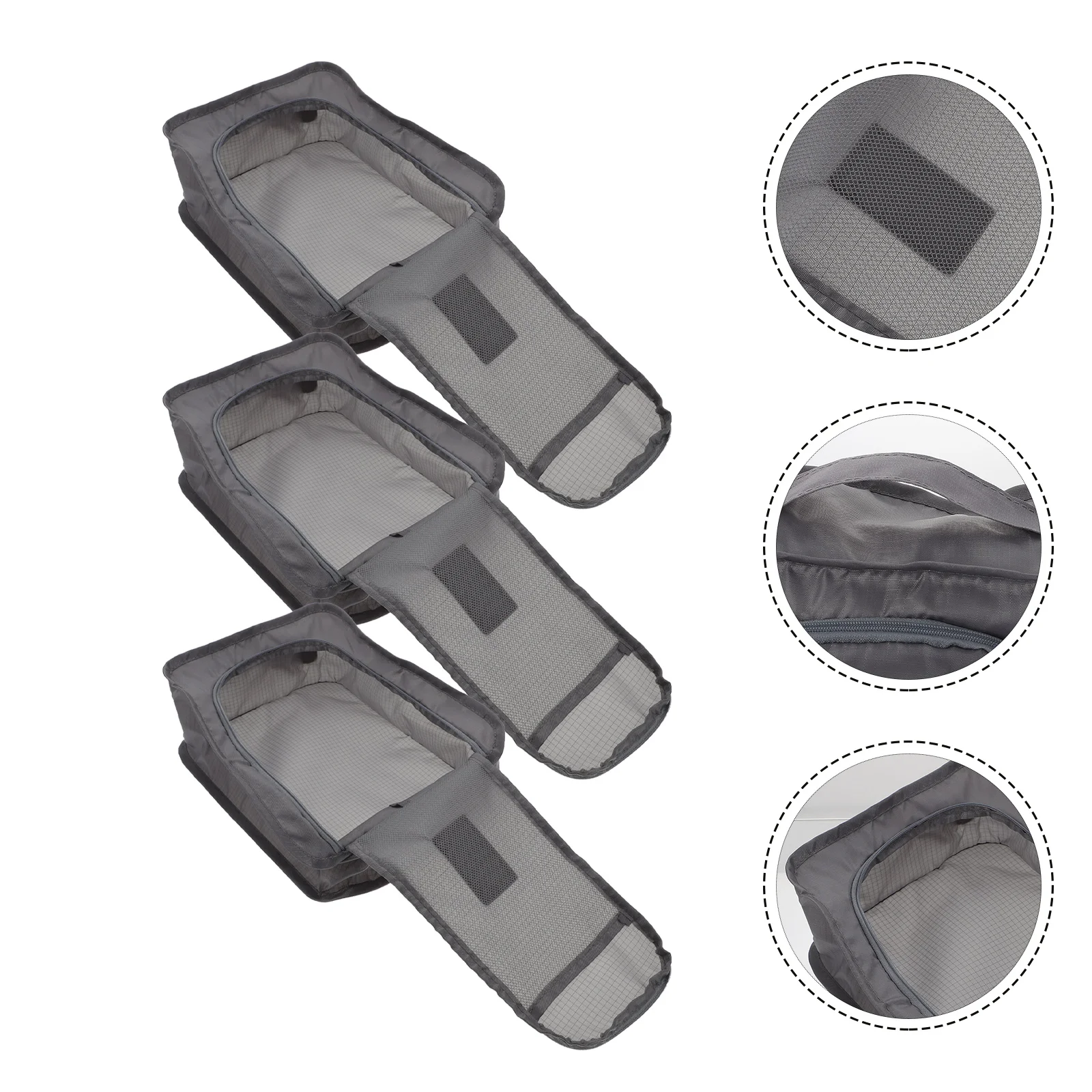 

Shoe Travel Storage Shoes Sneaker Washable Zippered Function Multi Supplies Luggage Packing Large Carrying Holder Organizer Boot