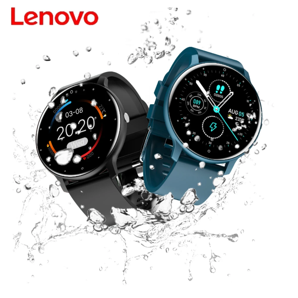 

Смарт-часы Lenovo ZL02D, экран 1,28 дюйма, водонепроницаемый, пульсометр, артериальное давление, мониторинг уровня кислорода в крови, спортивные Смарт-часы с Bluetooth