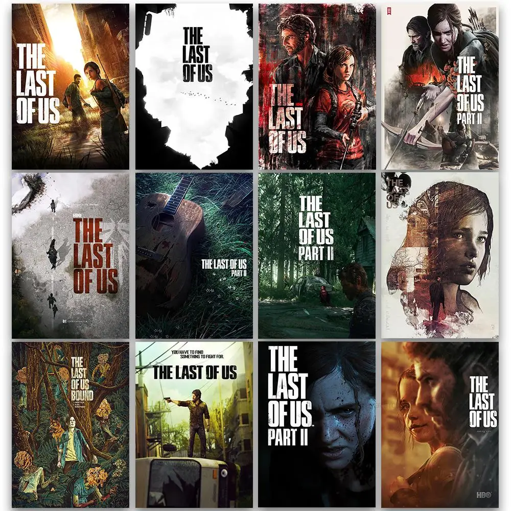 

New The Last Of Us Poster 2022 Arrivals Wall Room Sticker Kraft Paper Prints Art Painting Aesthetic And Toy Decor Home Posters