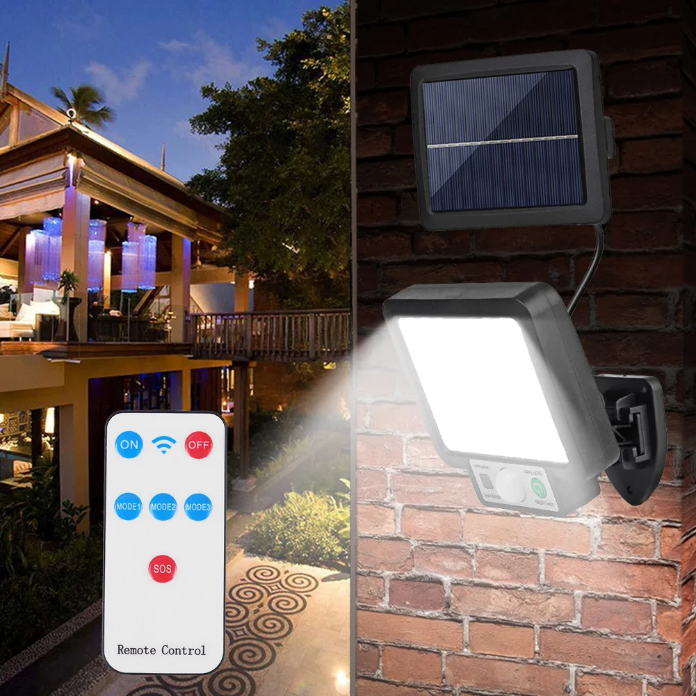 

Solar Powered LED Split Solar Wall Lights Waterproof Motion Sensor Lamp Street Lighting Garden Decor Light exterior New/OldStyle