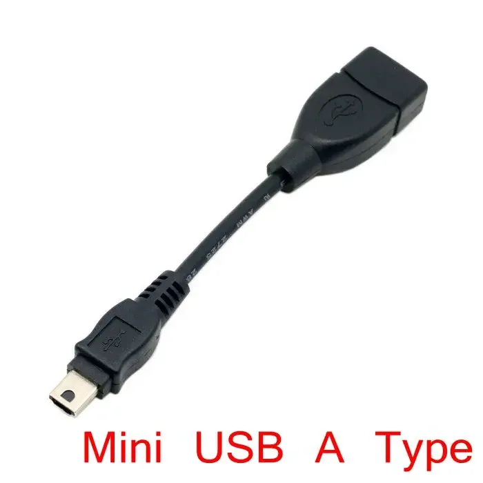 Кабель Mini USB 2.0 типа A и B — USB-мама OTG DV DC