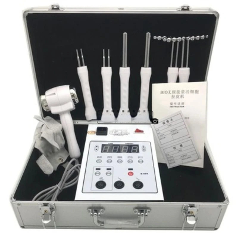 

Face Lift Skin Machine Cold and Hot Hammer Whiten Face & Remove Wrinkle Beauty Instrument 220V BIO-energy Beauty Apparatus