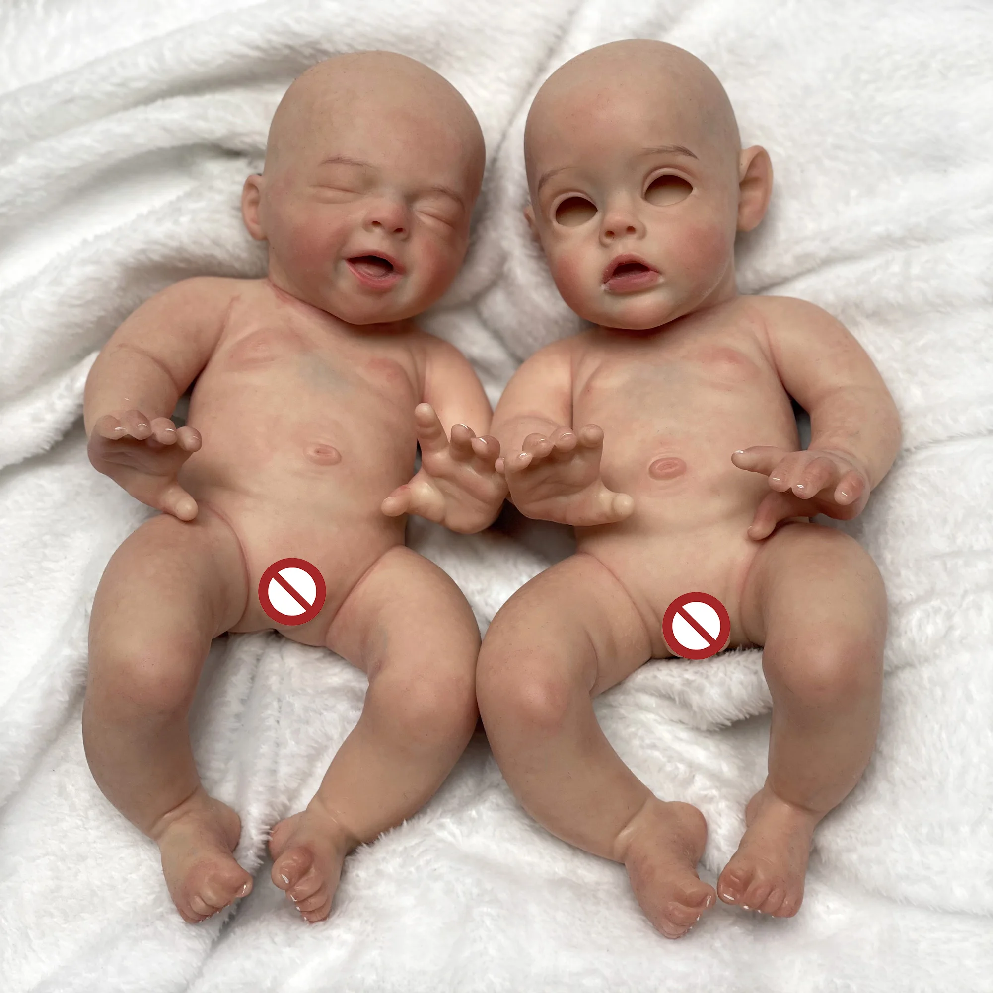 10Inch Full Body Solid Silicone Reborn Doll Artist Painted Bebe Newborn Doll Collection De Muñecas Silicona Boneca Renascida