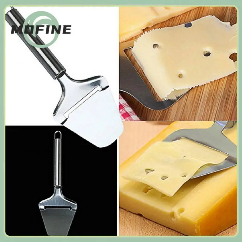 

2/4/6PCS Butter Slice Cheese Slicer Cutter Pizza Cake Shovel Durable Cheese Peeler Stainless Steel Cutting Knife