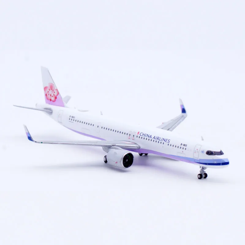 XX40035 Коллекционный самолет из сплава в подарок JC Wings 1:400 China Airlines SkyTeam Airbus A321NEO Литой