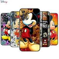 cute mickey minnie phone case hull for samsung galaxy a70 a50 a51 a71 a52 a40 a30 a31 a90 a20e 5g a20s black shell art cell cove