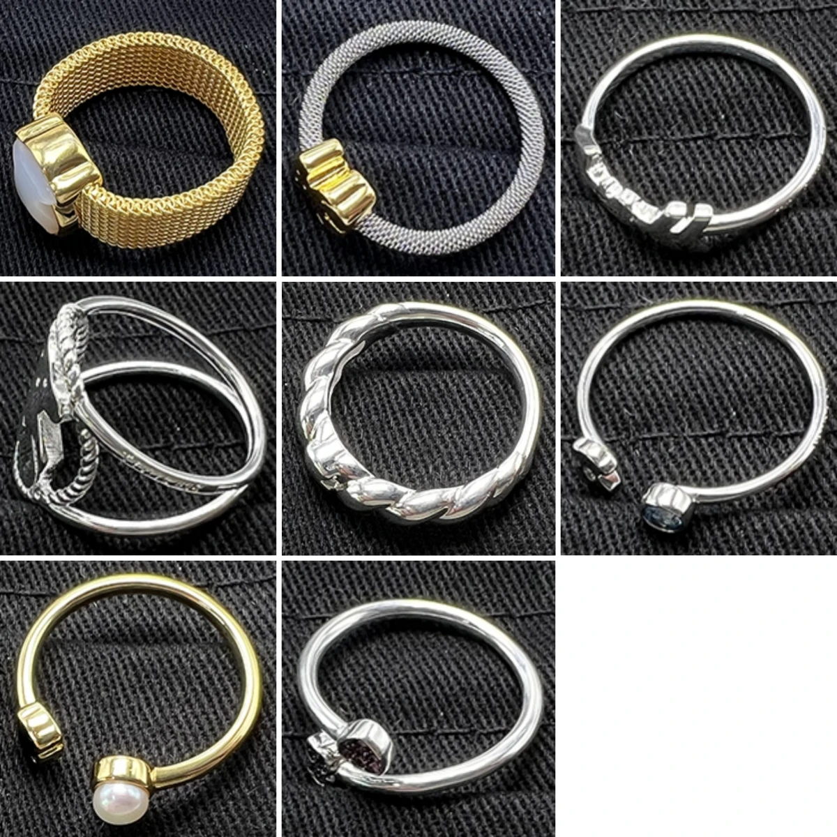 

Ladies' ring Spanish bear jewelry with original logo. With bag 2023 new product 925 silver fashion fine luxury romantic trend