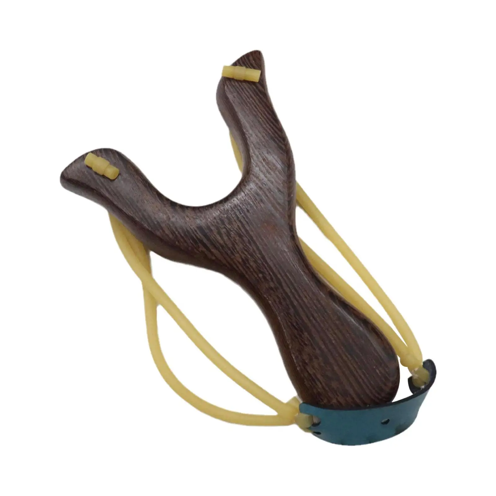 

Wooden Slingshot with Rubber Band Lightweight for Game Outdoor Backpacking