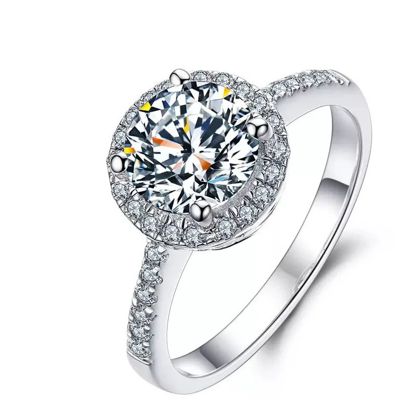 

Fashion Silver Color CZ Clear Cubic Zirconia Stackable Ring Eternity Bands for Women Wholesale Drop Shipping Banquet Ring