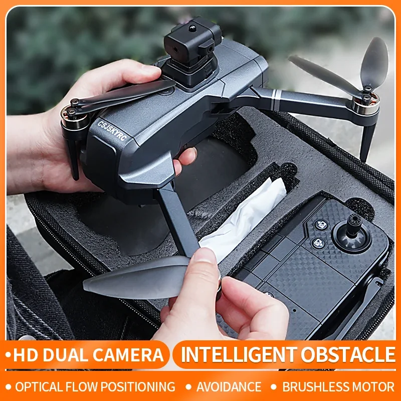 S179 RC Дрон Бесщеточный для предотвращения препятствий 4K HD Камера Квадрокоптер со