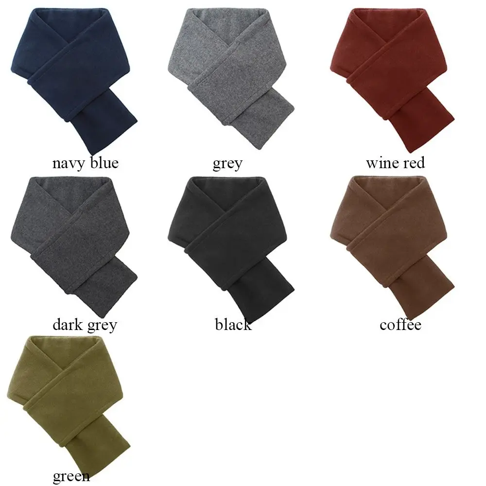 Толстый шарф-хомут Флисовый Шарф зимние теплые шарфы Теплый Бархатный шарф для