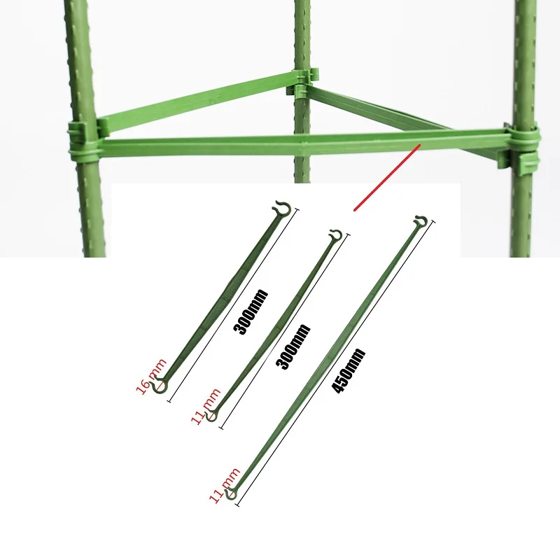 

Оптовая продажа, соединители для рамок садовых помидоров 16 мм ~ 11 мм, аксессуары для стальных труб с пластиковым покрытием, цветы в горшке, ис...