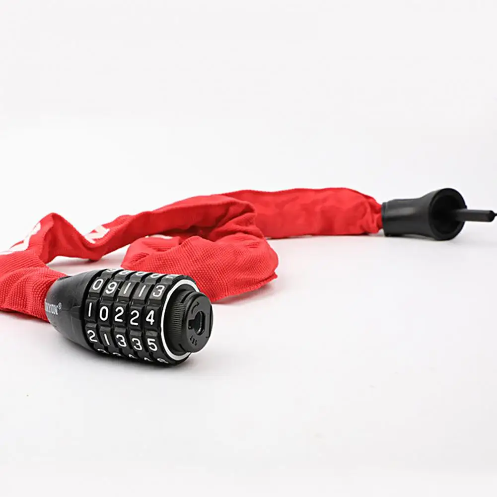 

Полезный велосипедный кодовый замок жесткий износостойкий Комбинированный Замок MTB, устойчивый к коррозии велосипедный замок цепи