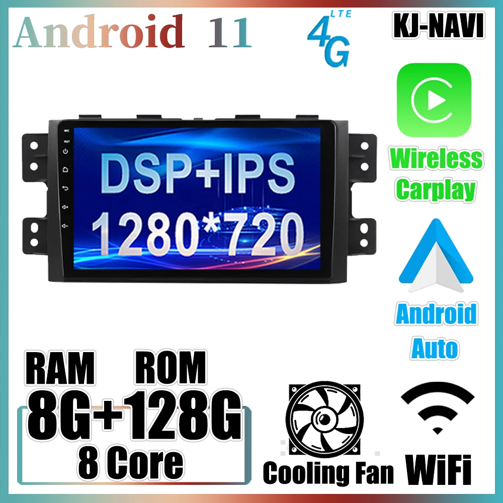 

Мультимедийная магнитола для Kia Borrego 2008-2011, с сенсорным экраном, Android 11, Wi-Fi, IPS, GPS, Bluetooth