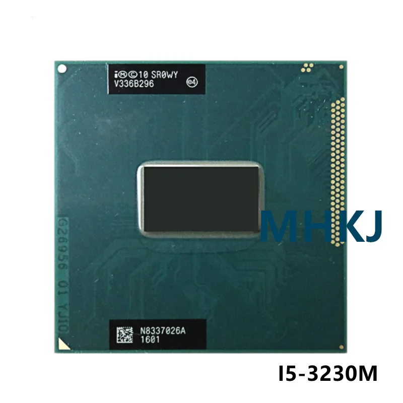Процессор Intel Core i5-3230M i5 3230M SR0WY 2 6 ГГц двухъядерный четырехпоточный 3 МБ 35 Вт разъем