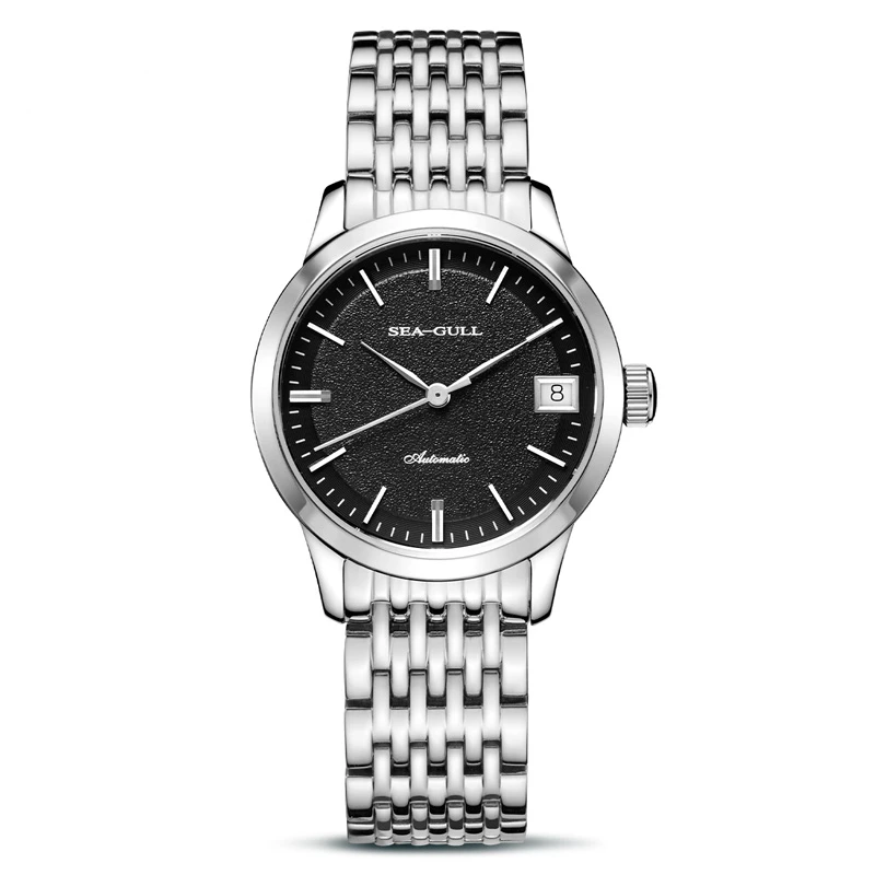 Seagull Automatic Mechanical Watches For Couple Watch Classic Business Wristwatch Calendar Steel Belt For Men Lady Lover's Watch