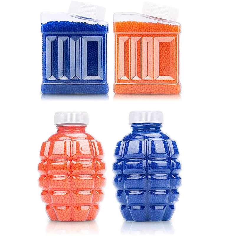 

Water Bullets Beads Refill Ammo (7-8mm 4 Pack)–Water Balls Beads for Water Blaster Gun Toys