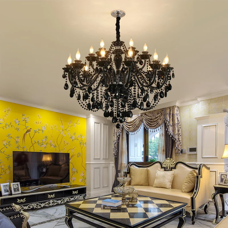 Хрустальная люстра K9 в стиле постмодерн потолочная лампа индастриал для