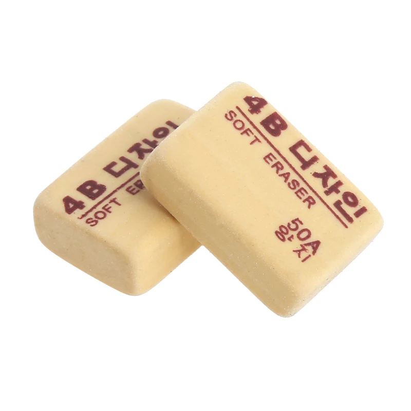 5 шт. мягкие резиновые ластики-карандаши для рисования |