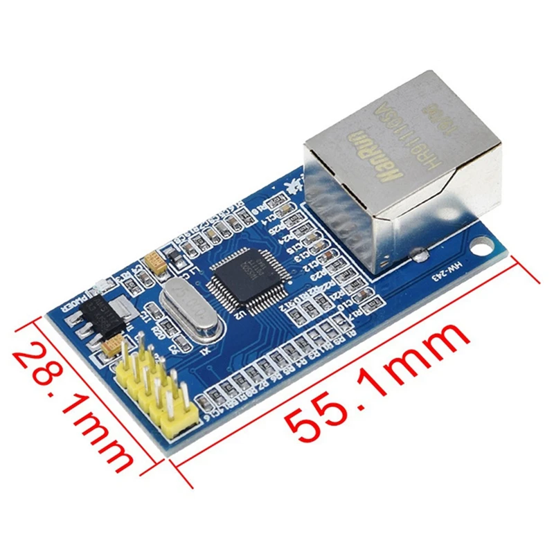 USR-ES1 модуль Ethernet с аппаратным SPI для LAN/TCP/IP 51 STM32 микроконтроллера.