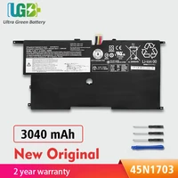 ugb new original 45n1703 45n1702 battery for lenovo thinkpad x1 carbon gen3 20a7 20a8 4icp55873 2 45n1700 45n1701