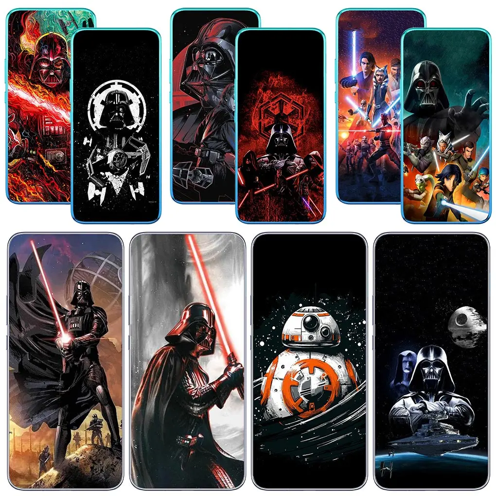 Stars Darths W-Wars Vaders TV Phone for Motorola Moto Edge 40 50 Pro 30 Ultra neo 20 Lite One Fusion G85 E22 E40 E30 E22I Case