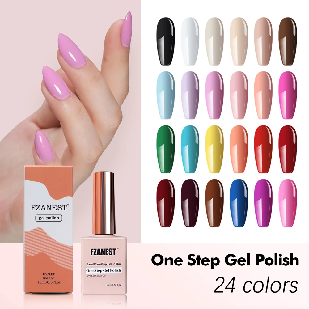 Гель-лак для ногтей FZANEST Young Nails One Step