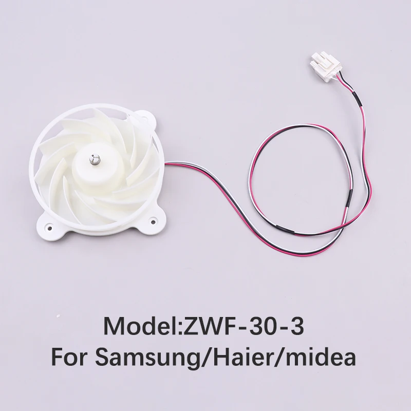 

Original New for Refrigerator Motor ZWF-30-3 DC12v Refrigeration Fan for Samsung/Haier/midea