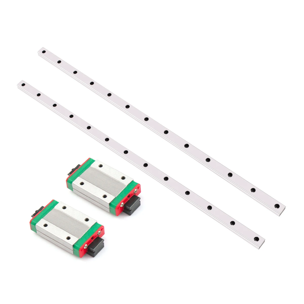 Миниатюрная линейная направляющая MGN12 MGN15 MGN9 MGN7 2 шт. + каретка MGN для частей ЧПУ L от