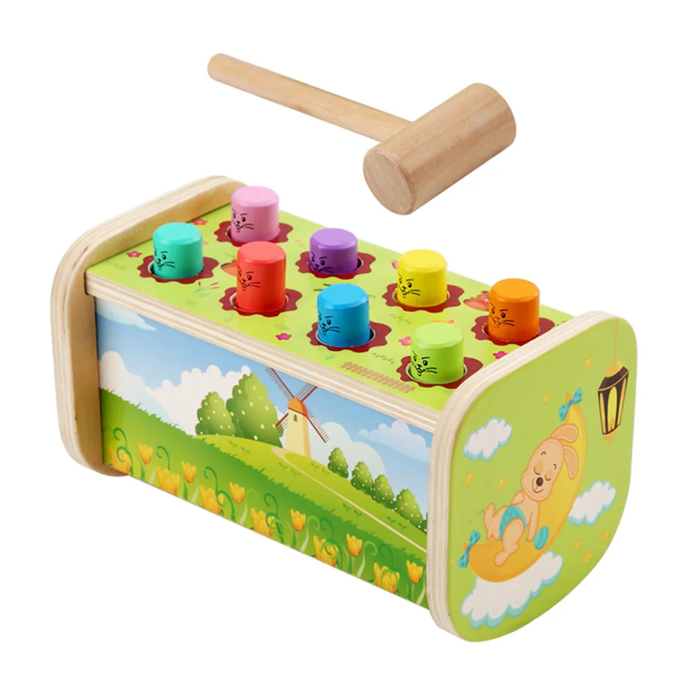 

1 Set of Kid Knocking Early Educational Kids Whack Funny Hammering