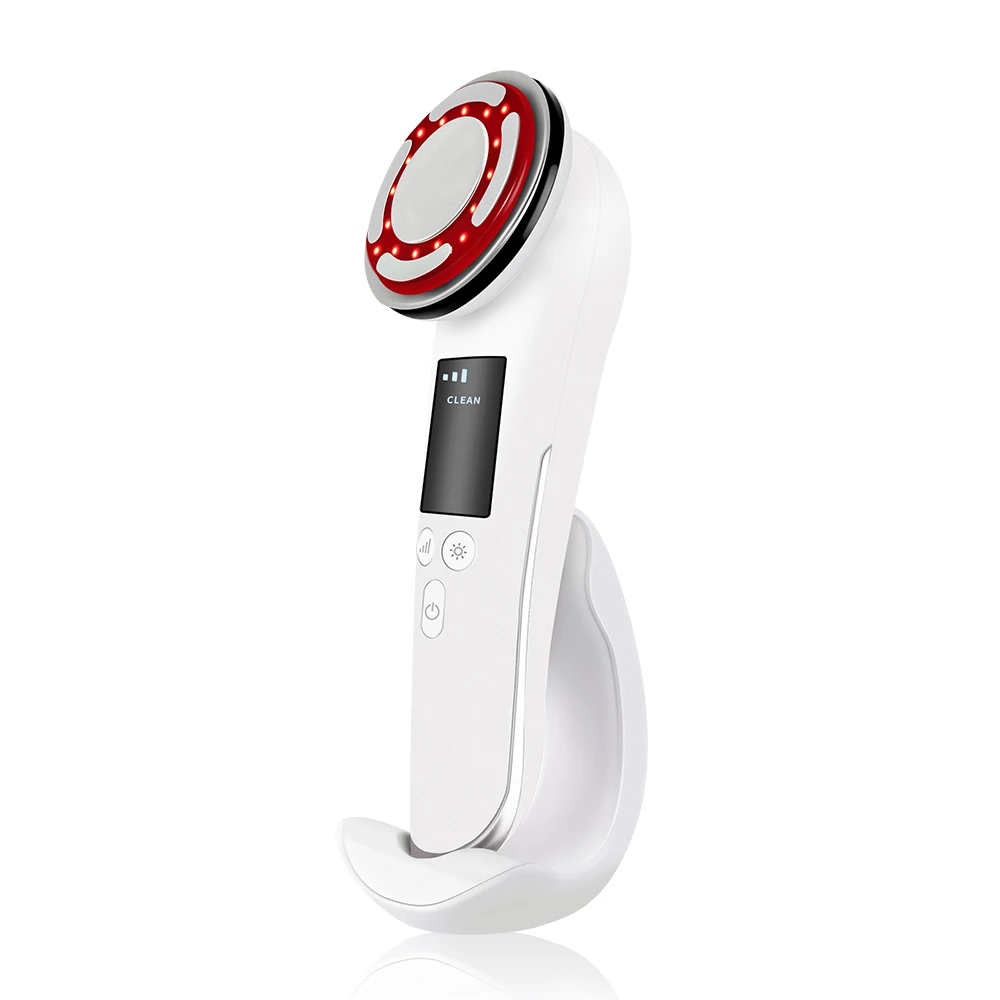 Hot and cold pulse beauty instrument ems led skin firming device spa facial products beauty machine