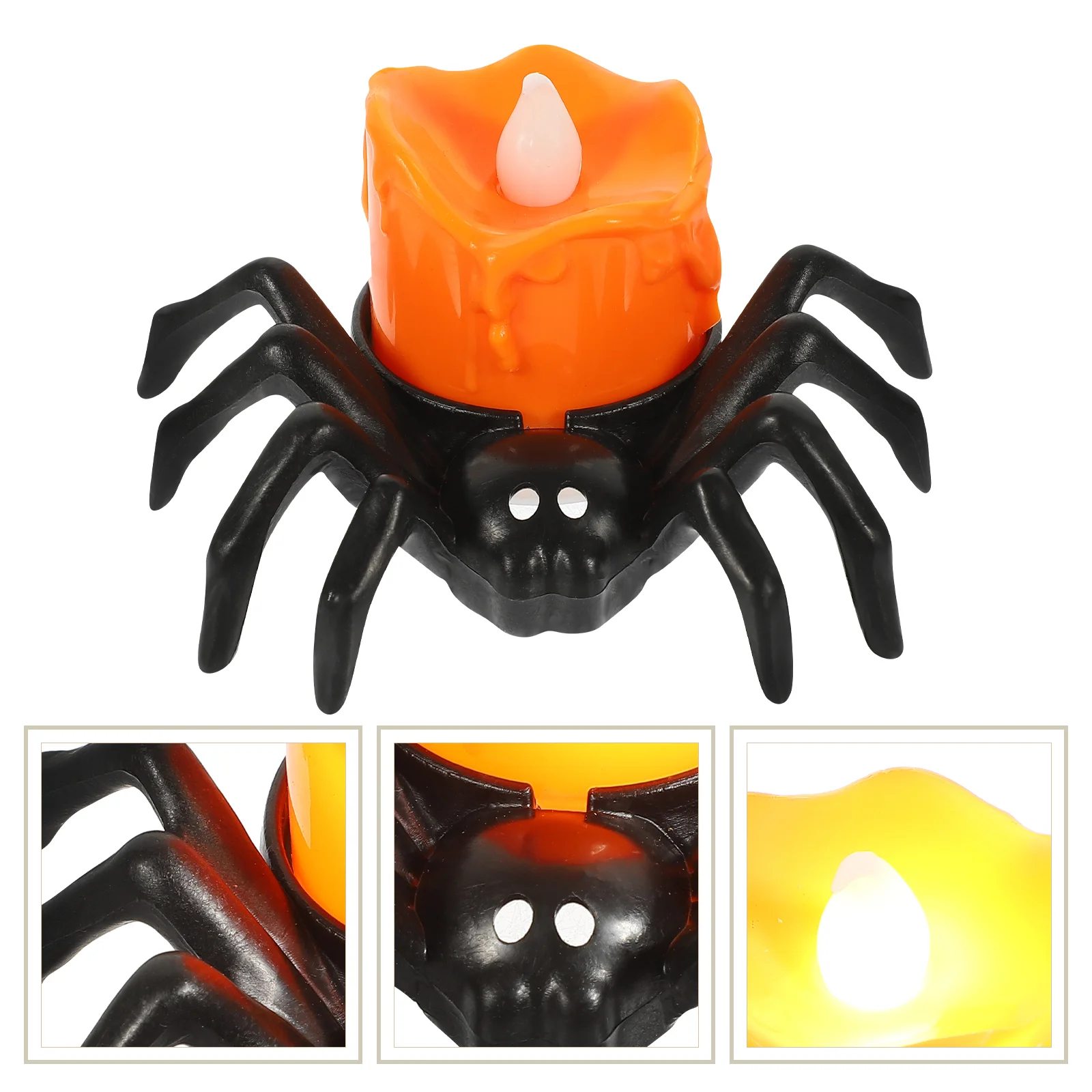 

Беспламенные электронные свечи, украшения для Хэллоуина