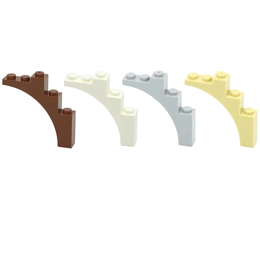 Конструктор MOC Арка 1x5x4 изогнутый кирпич технический сменный захват совместимый
