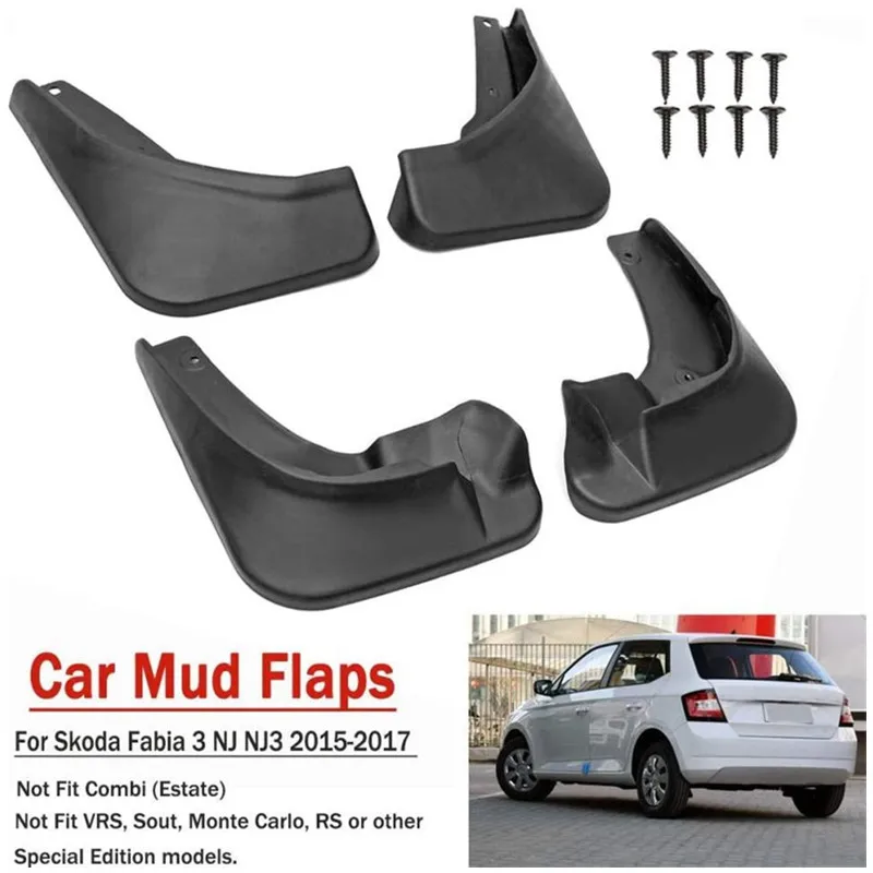 

Передние и задние брызговики для Skoda Fabia 3 NJ NJ3 2015-2018