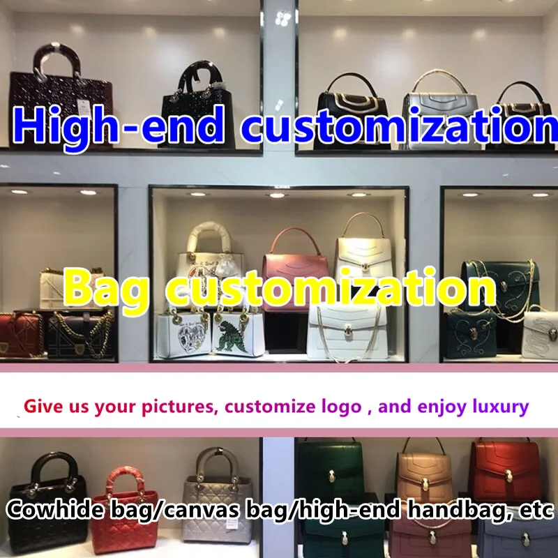 

Европейская Высококачественная сумка под заказ, Высококачественная индивидуальная кожаная сумка, Холщовая Сумка