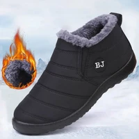 new winter big szie outdoor womens boots mens fashion waterproof non slip snow boots womens casual ankle light warm boots