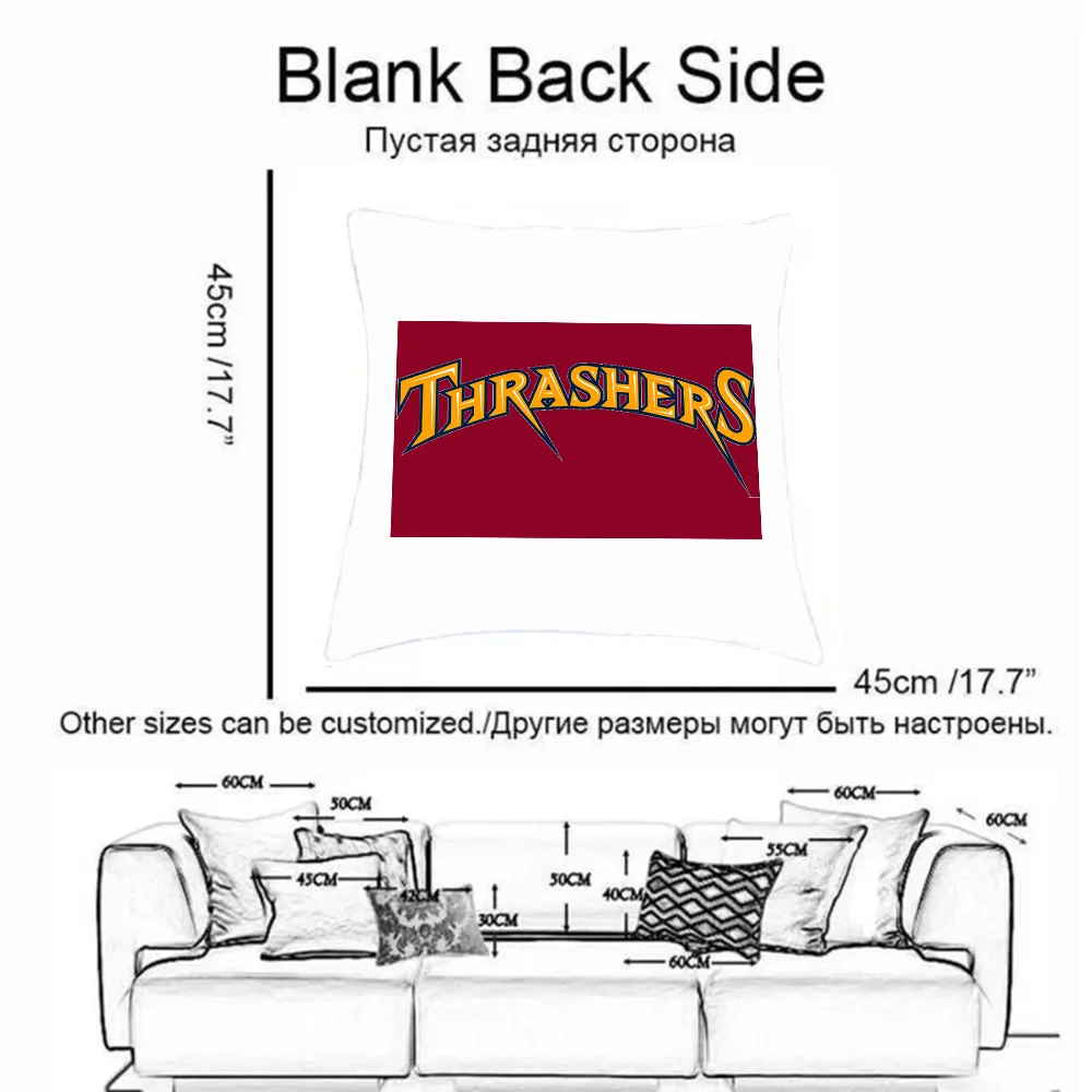  Atlanta Thrashers Декоративные Чехлы На Подушки Плюшевые Квадратные Сиденья Для Дивана