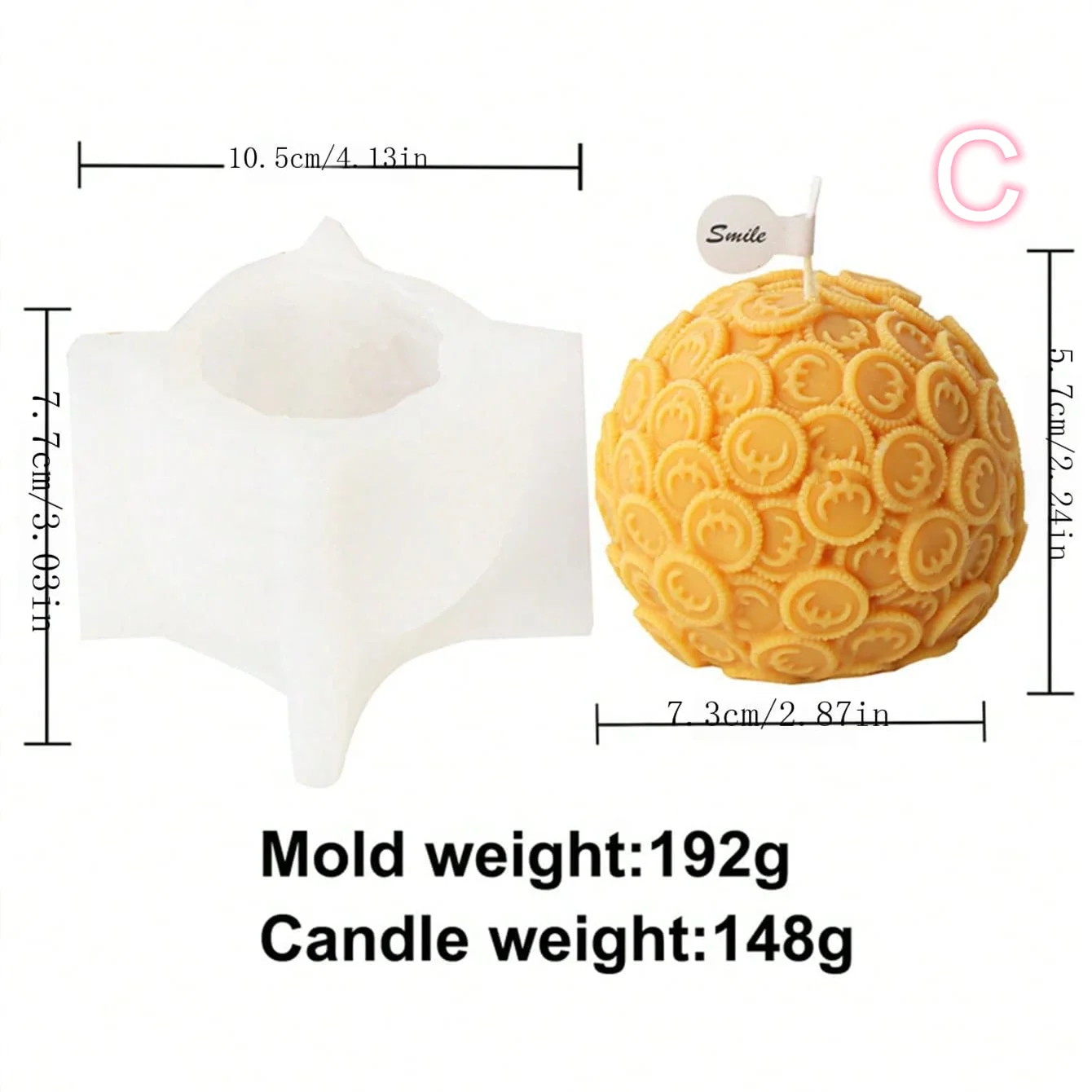 Силиконовая Форма Для Свечей В Форме Денег Доллара Ароматизированная Свеча