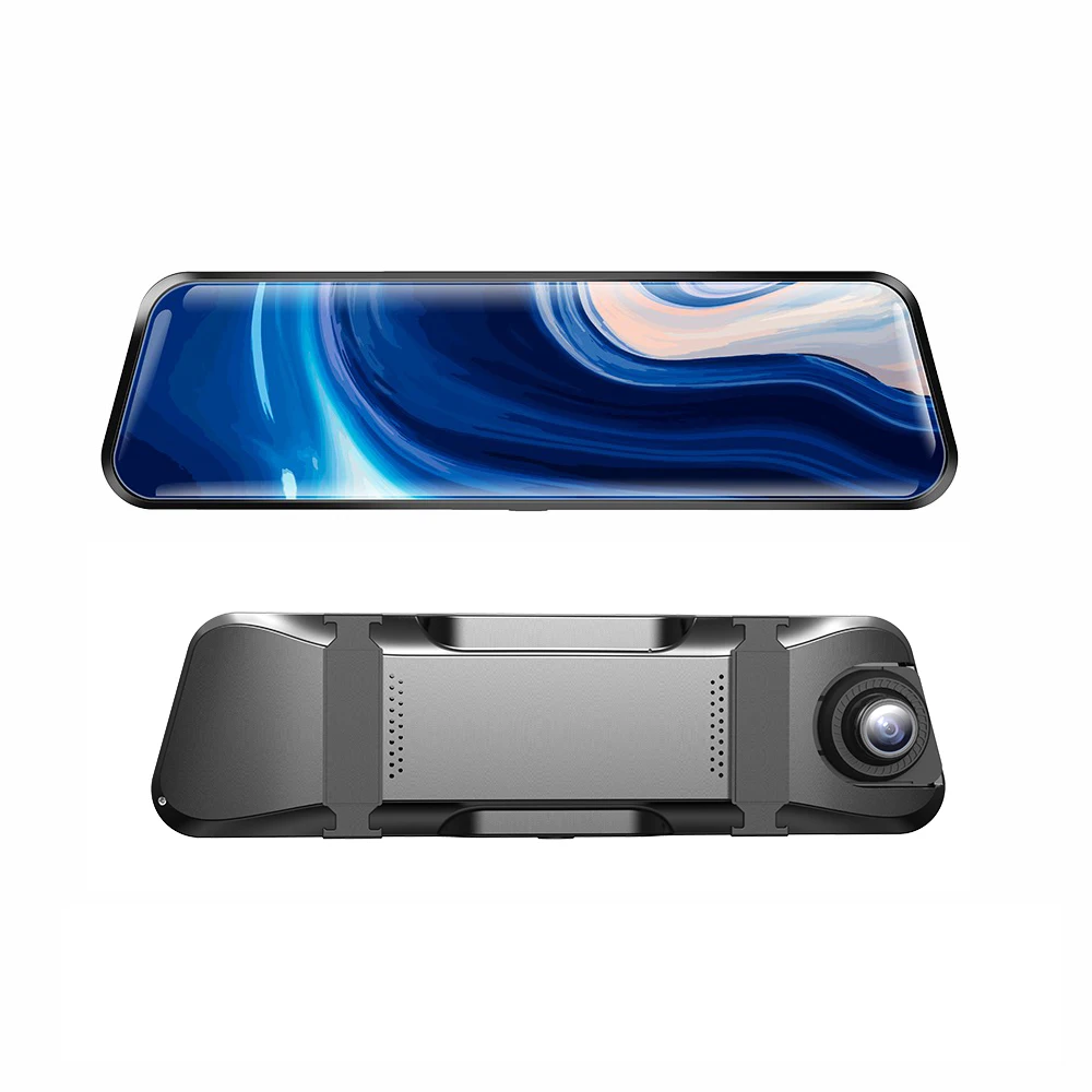 

New Dash 9.66 Inches Vehicle Recorder Dash Cam Hd Driving Hidden Car Reverse Camera With Screen