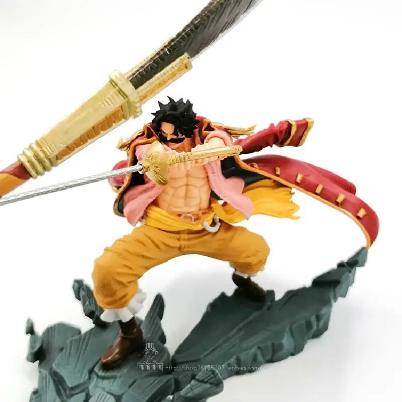 

Anime One Piece Action Figure Edward Newgate Vs Gol D Roger Duel Collection Souvenirs Model Toy Birthday Gift For Boys Girls