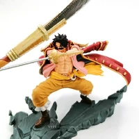 anime one piece action figure edward newgate vs gol d roger duel collection souvenirs model toy birthday gift for boys girls
