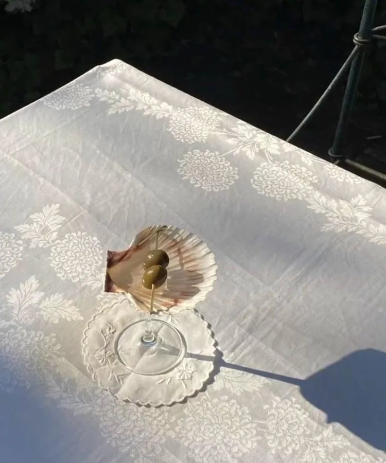 Ретро натуральная раковина коктейльные очки ручной работы креативный