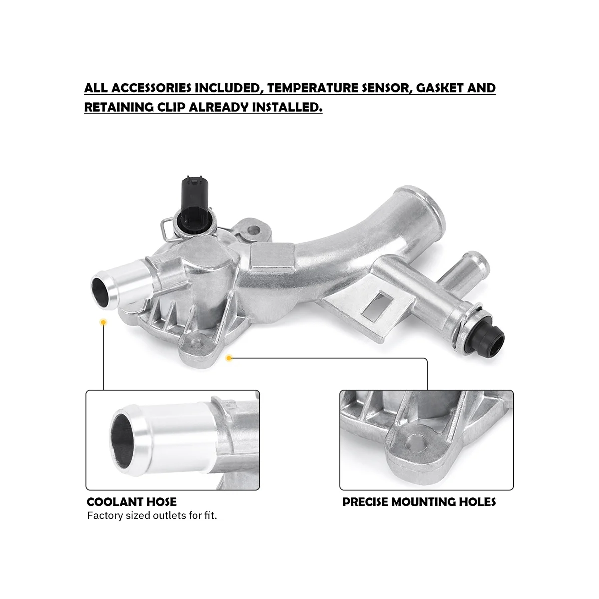 Корпус водяного насоса с термостатом 25193922 подходит для Cruze Sonic Encore 1 4 T 55565334 1338030