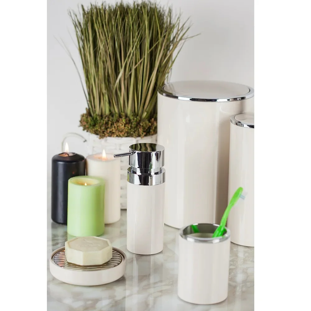 5 шт. хромированные диспенсеры для жидкого мыла и зубных щеток | Дом сад