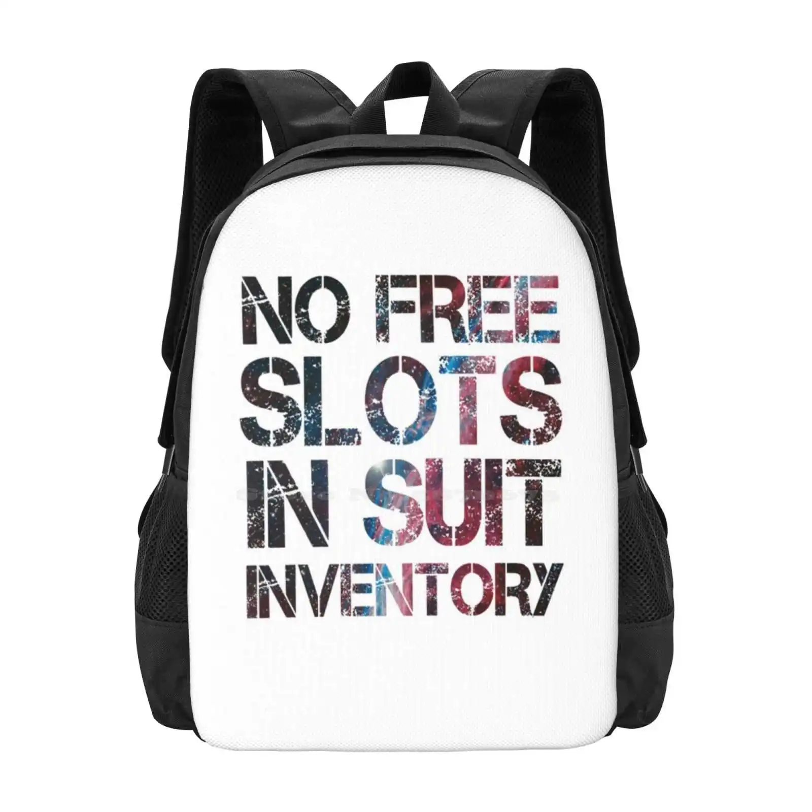 

No Man'S Sky Inventory School Bag Big Capacity Backpack Laptop No Mans Sky