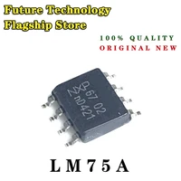 5pcslot lm75 lm75a lm75ad sop 8 digital temperature sensor ic