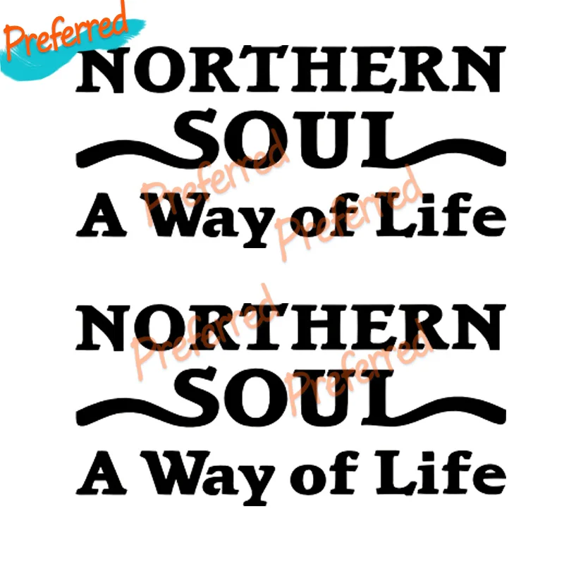 Фото 2 наклейки Northern Soul Decal Sticker Tamla Motown Mod Trojan Scooter LI TV SX GP PK PX, настраиваемые в любом размере - без фона №1