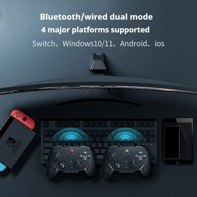 Новый бестселлер Bigbigwon Mojiang Xunlong C2pro полностью механический игровой контроллер