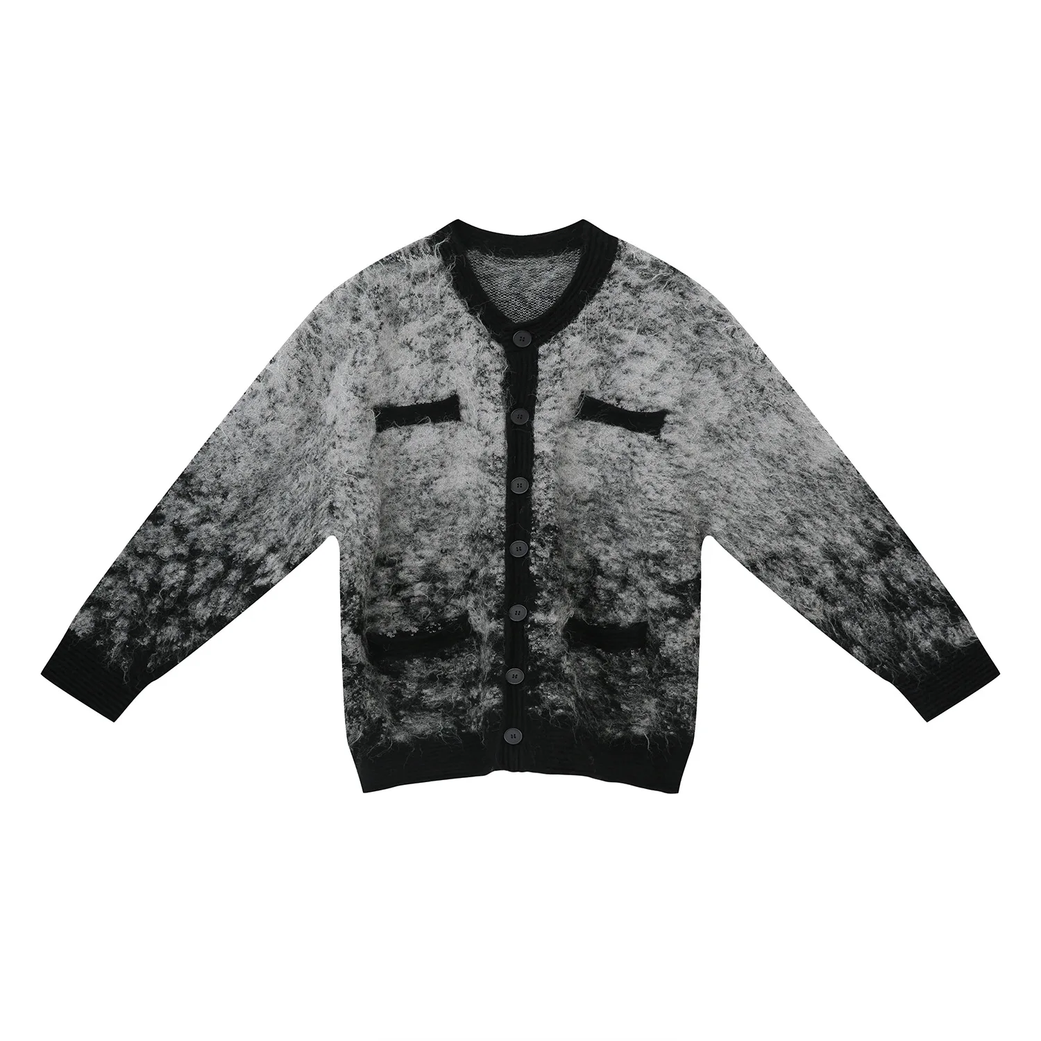 Осень 2023 новый продукт Xiaoxiang стиль контрастный цвет ленивый повседневный